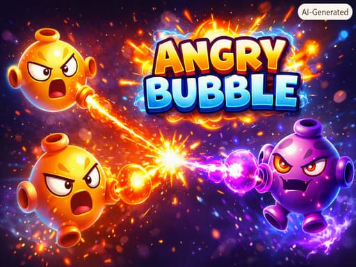 Play Angry Bubble - Free Online Puzzle