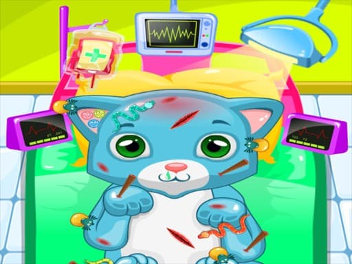 Play ASMR Cat Doctor Clinic - Free Online Arcade