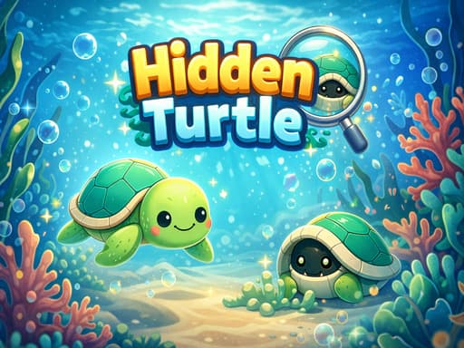 Play Hidden Turtle - Free Online Puzzle