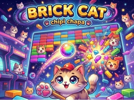 Play Brick Cat chipi chapa - Free Online Arcade