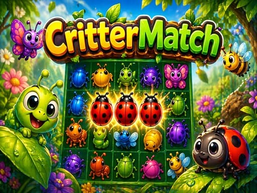 Play CritterMatch - Free Online Arcade
