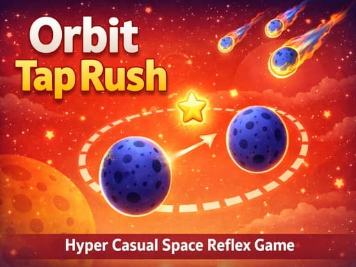 Play Orbit Tap Rush   One Tap Game - Free Online Arcade