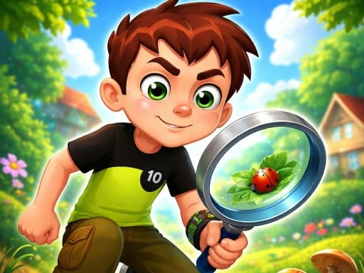 Play Ben 5 Difference - Free Online Puzzle