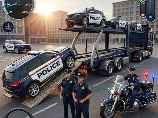Play Police Transport Game - Free Online Adventure