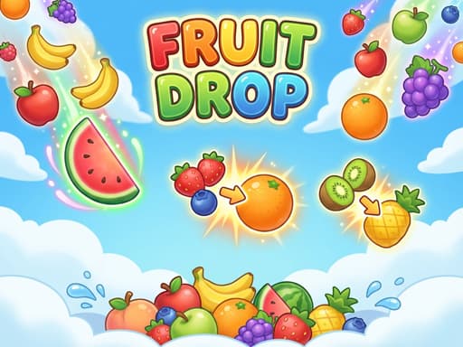 Play Fruit Drop - Free Online Puzzle