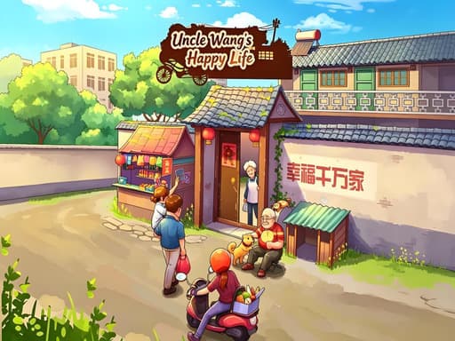 Play Uncle Wang&lsquo;s Happy Life - Free Online Arcade