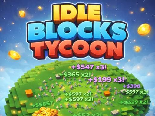 Play Idle Blocks Tycoon - Free Online Arcade
