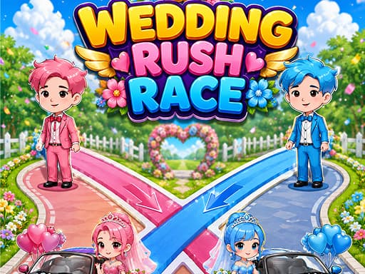 Play Wedding Rush Race - Free Online Puzzle