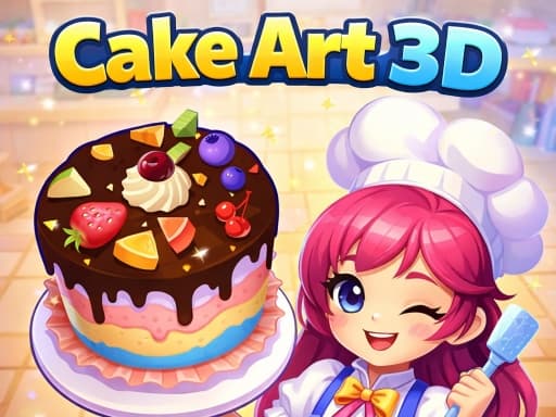 Play Cake Art 3D - Free Online Arcade