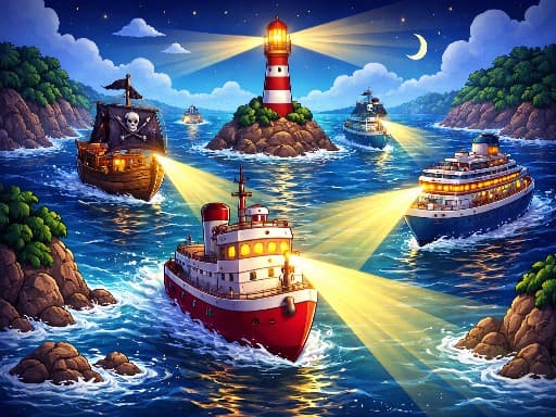 Play Light House   Save the Ship - Free Online Arcade