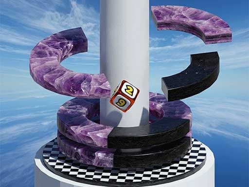 Play Dice Helix Drop - Free Online Arcade