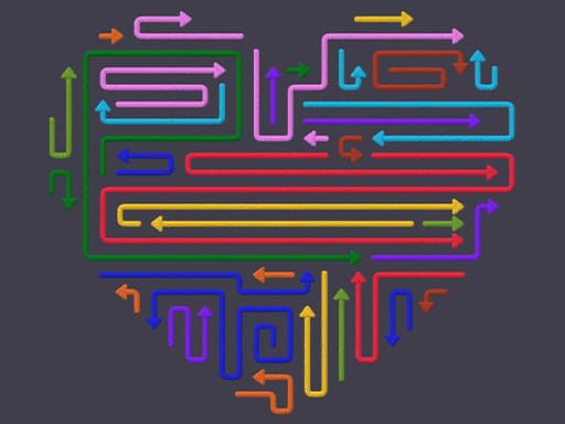 Play Arrow Rope Maze - Free Online Puzzle