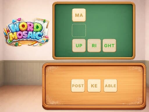 Play Word Mosaic - Free Online Puzzle