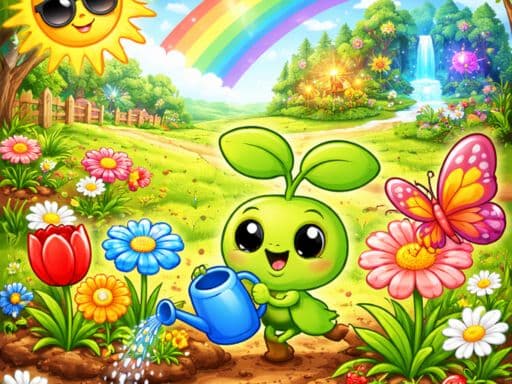 Play Garden Brain  Learn Grow! - Free Online Arcade