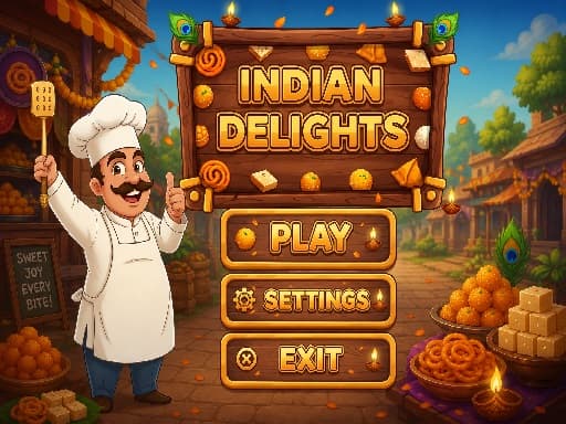 Play Indian Delights Match 3 - Free Online Puzzle