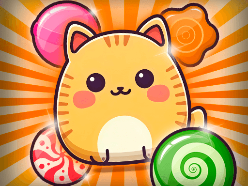 Play Cats and Candies - Free Online Puzzle