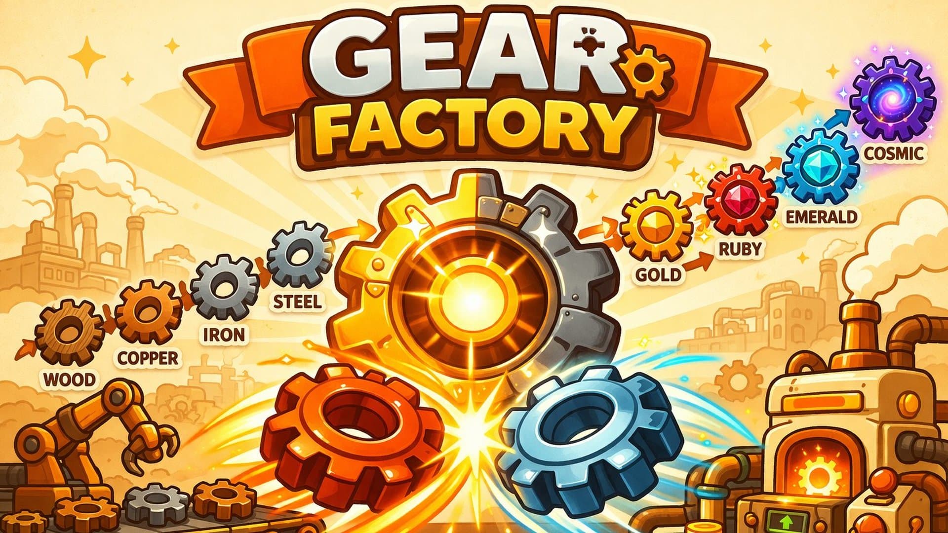 Play Gear Factory - Free Online Arcade