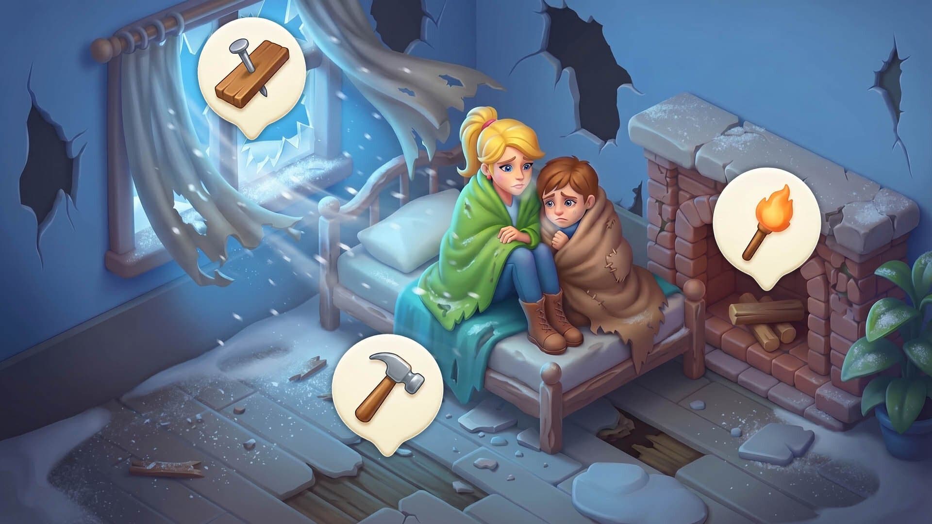 Play Merge Haven - Free Online Puzzle