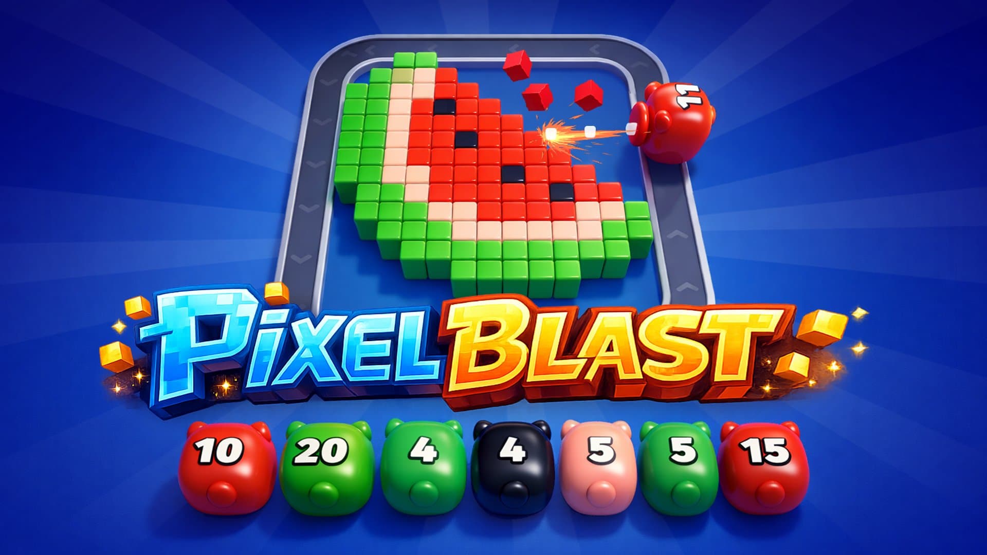 Play Pixel Blast - Free Online Puzzle