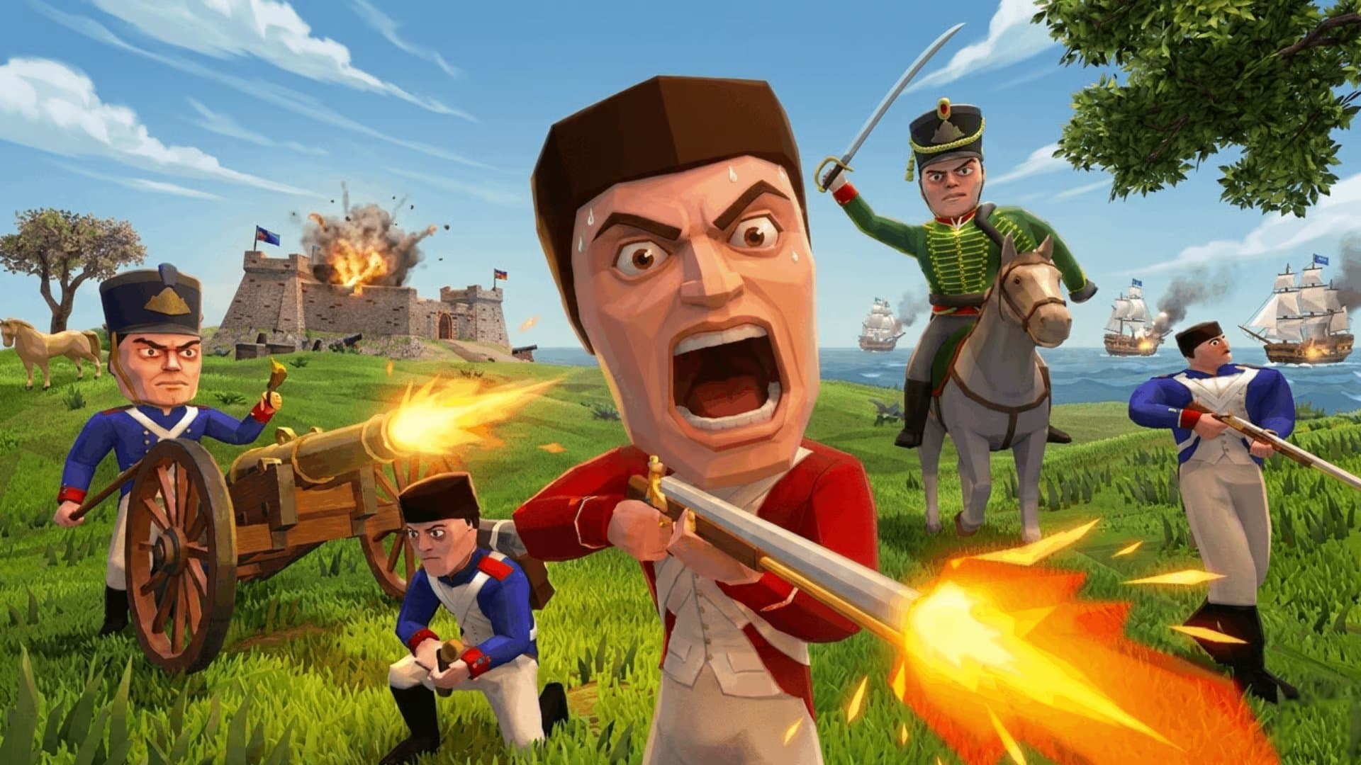 Play Redcoats.io - Free Online IO Games