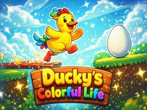 Play Duckys Colorful Life - Free Online Puzzle