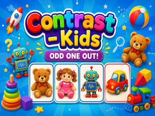 Play Contrast Kids - Free Online Puzzle