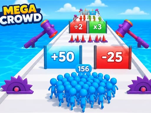 Play Mega Crowd - Free Online Arcade