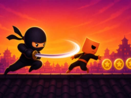 Play Ninja on the Run - Free Online Arcade