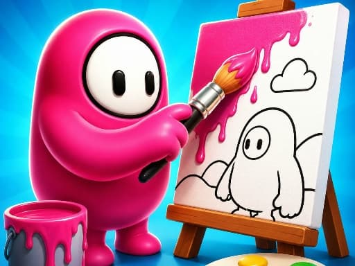 Play Fall Boys Coloring Book - Free Online Arcade
