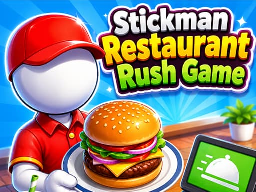 Play Stickman Restaurant Rush Game - Free Online Arcade