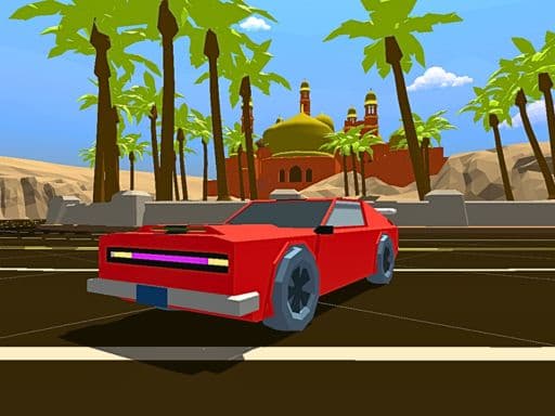 Play Car Stunt Racing Stylized - Free Online Racing