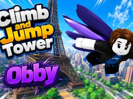 Play Obby Climb and Jump Tower - Free Online Adventure